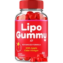 Lipo Gummy ACV Gummies Supplement – LipoGummy ACV Gummy Apple Cider Vinegar 1000MG, 1 Pack, 60 Gummies