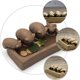 thumbnail image 5 of Bandeja de cerámica con forma de cerdo para decoración de ceremonias, accesorio para figuritas, bandeja para té, accesorios para jardineras para amantes de Zisha, adorable escultura de cerámica hecha, 5 of 5