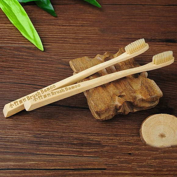 1 Pcs Natural Pure Bamboo Toothbrush Soft Bristles Portable Soft Hairs Tooth Brush Eco Friendly Brushes Oral Cleaning Care Tools
