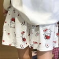 thumbnail image 1 of Pantalones cortos Kawaii Sanrio Hello Kitty, pantalones de pierna ancha de Anime Crayon Shin-Chan Kirby, pantalones holgados transpirables informales a la moda para dormir en casa, 1 of 4
