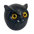 thumbnail image 3 of Owl Sculpture, Elegant Modern Home Decor Figurine with Handcrafted Smooth Polished Texture, Perfect Gifts for Animal Lovers Women Men(Resin Material), 3 of 6