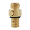 thumbnail image 1 of 2X M18X1.5 Co2 Valve Adaptor Replaceable Transverter Suitable for Soda Machine Replaceable Valve,for CGA320, 1 of 8