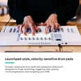 thumbnail image 3 of Teclado MIDI Novation Launchkey Mini 37 Blanco MK4 de 37 teclas, 3 of 5
