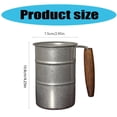 thumbnail image 5 of 350ml 304 Stainless Steel Mug for Kitchen or Outdoors Creative Metal Beer Cup, 5 of 12