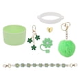 thumbnail image 5 of yuksok Cup Accessory Set Cute Keychain Charms for Outdoor Activities Travel Handbag Green, 5 of 9
