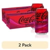 (2 pack) Coca-Cola Zero Sugar Spiced Soda Pop Fridge Pack Cans, 12 fl oz, 12 Pack