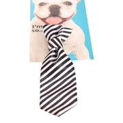Pet Head I'm So Fly Black & White Stripe Tie