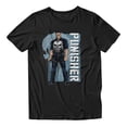 thumbnail image 2 of Marvel Spider-Man Brand New Day Men's Punisher Vertical Text T-Shirt (Black, S-XXXL), 2 of 4