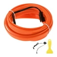 thumbnail image 1 of Cuerda de luz LED EL de 4m Unique Bargains, tira de luz de neón flexible para iluminación interior de coches, decoración de coches USB (5v) Naranja, 1 of 1
