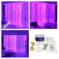 thumbnail image 2 of Binwennn Strand Christmas Lights C9 Home Holiday Snowflake Lights Rope Christmas Lights And 280 LED String Lights USB Light Curtain Glittering Warm Color Curtain Lights LED Glow Curtain String, 2 of 8