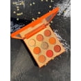 thumbnail image 2 of Paleta de sombras de ojos HUOGUO, 9 colores, coco, melocotón brillante, mate, 2 of 5