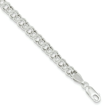 Sterling Silver 6mm Charm Link