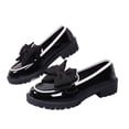 thumbnail image 6 of Black Womens Outdoor Casual Versatile Plus Size Formal And Business Casual Shoes Thick Soled British One Foot Set Loafers For Casual Use, 6 of 9