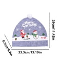 thumbnail image 3 of Xihbxyly Oferta de Hoy Funda Navideña para Silla de Coche, Funda Navideña para Silla de Coche, Sombrero de Papá Noel, Decoraciones para Vestir, Funda para Reposacabezas de Asiento, 3 of 7