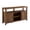 Dark Walnut, variant on Pemberly Row Farmhouse Grooved-Door Wood TV Stand for TVs up to 65" in Walnut