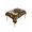 Brown, variant on Brown Giraffe Rectangle Tablecloth, Love Heart Spring Floral Botanical Waterproof & StainResistant Tablecloth, Washable Oil-proof Table Cover for Dining/Party/Wedding/Camping/Buffet 52x70 In