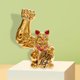 thumbnail image 4 of 10, Cm Estatuil de Gato Shui Adorno de Músculos Grandes Escultura de Decoración Moderna tería de Escritorio Baoblaze Figura gato de la suerte, 4 of 8