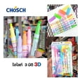 thumbnail image 4 of Set 6 Marcatextos Chosch Punta De 3 Trazos En 1, 6 Colores AleJaz 2SJUB, 4 of 4