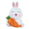 thumbnail image 3 of Decorative Rabbit Piggy Bank Ornament Cute Large Capacity Accessories Sculpture, 3 of 8