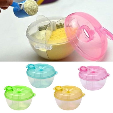 SPRING PARK Baby Milk 3 Interlayer Powder Storage Box Sealed Large Capacity Food Grade PP