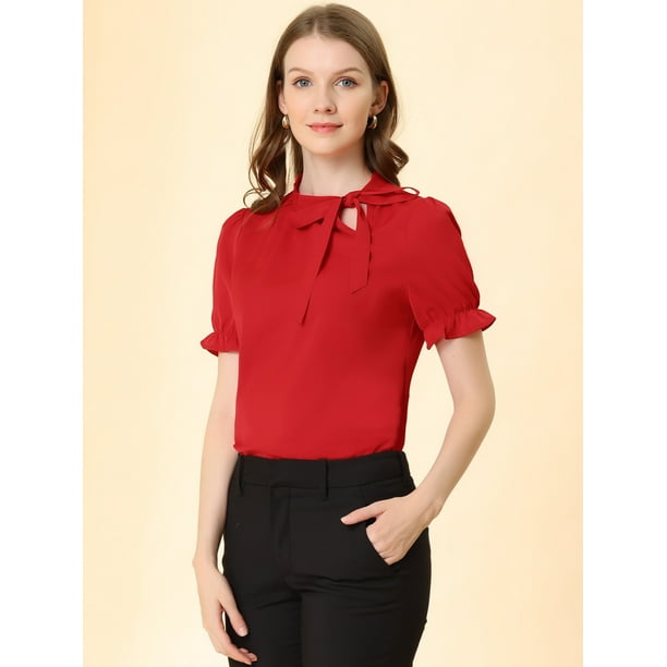 Blusas rojas navideñas best sale