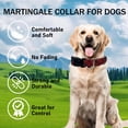 thumbnail image 4 of Collar para perro Fidohug Martingale ajustable rojo a cuadros pequeños, 4 of 7