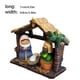 thumbnail image 2 of Wosthever Figuritas artesanales de Natividad, estatua resistente, adorno de estatua, accesorio de adorno, de oficina para adultos Decoración Escribe un Wosthever HA077302-01, 2 of 6