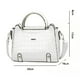 thumbnail image 2 of Bolsa Bandolera Mujer Moda Cartera Crossbody Tote Hombro Lab.G blanco, 2 of 5