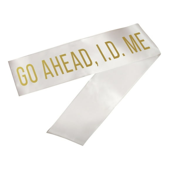 Koyal Wholesale Funny Birthday Party Sashes, Go Ahead