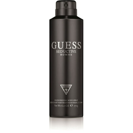 Guess Seductive Homme Body Spray, Size 6 fl. oz, Gender for Men, Scent Amber Spicy, 1 Count