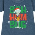 thumbnail image 3 of SpongeBob SquarePants - Squidward Bah Humbug - Toddler And Youth Girls Fleece Dress, 3 of 6
