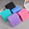 thumbnail image 5 of 85-Key Flexible Silicone Keyboard, Waterproof and Dustproof Foldable USB Wired Keyboard for PC, Laptop, and Travel Use B#007 Purple, 5 of 9