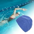 thumbnail image 2 of Unique Bargains 1 Pc Breathable Weave Pattern Swimming Cap Sky Blue, 2 of 6