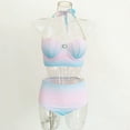 thumbnail image 2 of Bikinis de color degradado de concha de sirena para niñas Angel Sailing  Electrónica, 2 of 6