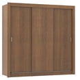 thumbnail image 1 of Ropero Closet Madesa Monaco 3 Puertas Corredizas Marrón Madesa 1093, 1 of 10