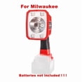 thumbnail image 1 of Car Working Lamp Li-ion Battery Adapter USB Charger Outdoor Work Light For Mil*wau*kee 18V Battery, 1 of 6