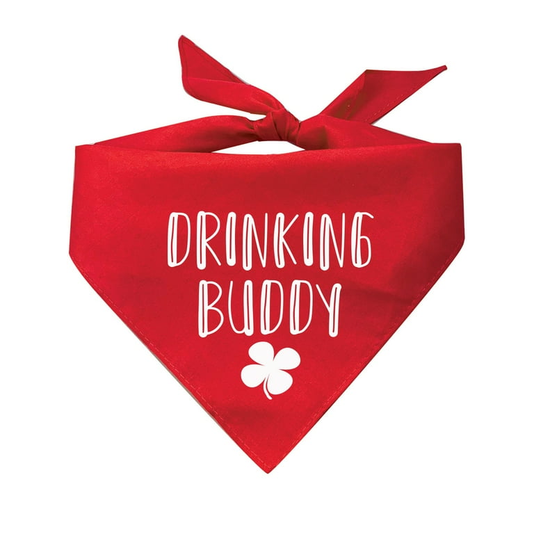Drinking buddy dog bandana 2025