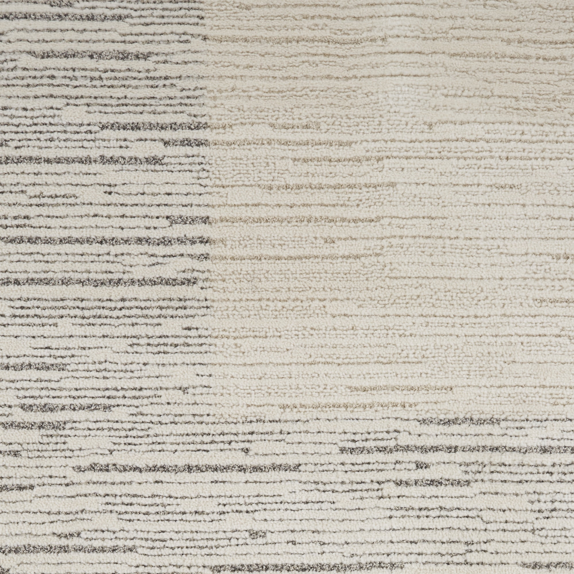 Nourison Santa Cruz Abstract Ivory Grey 7'10" x 9'10" Area Rug (8x10)