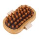 thumbnail image 4 of Cepillo de madera para masaje corporal, cepillo para relajación muscular, cepillo raspador Guasha Café, 4 of 9