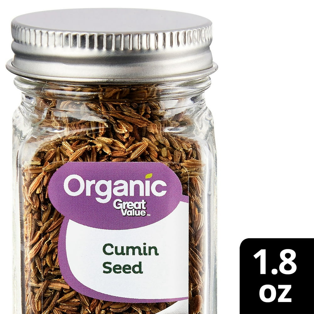 Great Value Organic Cumin Seed, 1.8 oz