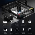 thumbnail image 4 of Máquina cortadora y grabadora láser AOMSTACK A20 Pro Potencia láser de 20 W, 4 of 8