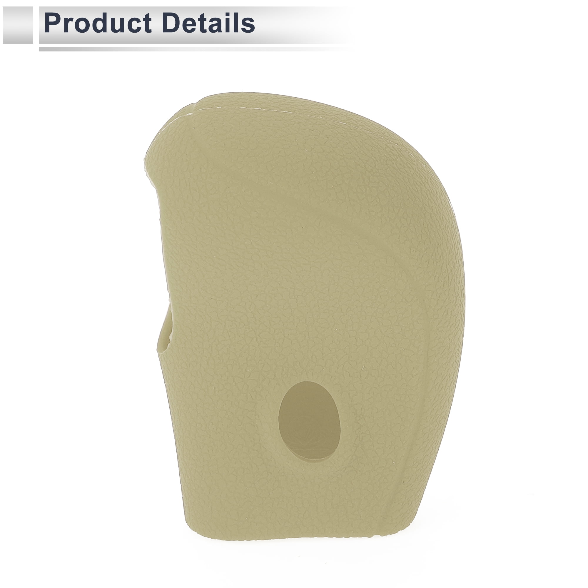 Unique Bargains Gear Shift Knob Cover Silicone Protector for Nissan Altima 2013-2018 Beige
