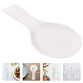 thumbnail image 3 of Rest Spoon Holder Spatula Scoop Countertop Soup Holders Convenient Cooking Sturdy Ceramic Rack Fork Cutlery Dinner Large, 3 of 8