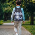 thumbnail image 3 of Pzuqiu Kids Backpack for Ages 6-18 17 Inch Cute Galaxy Axolotl Print Backpack Adjustable Padded Straps Large Capacity School Bag for Elementary Back to School Essential, 3 of 7