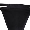 thumbnail image 3 of Womens Thong Low-Rise Seamless Sexy Underwear Threaded Cotton Panties, 3 of 8
