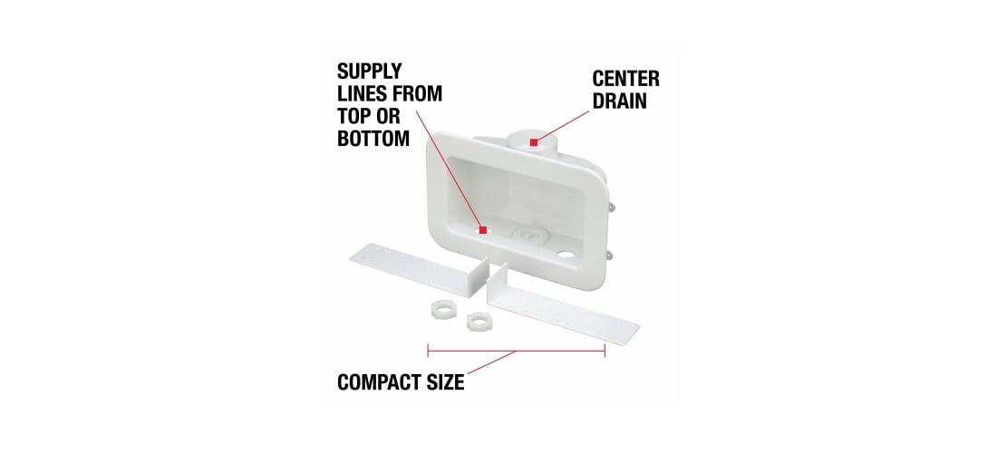 OATEY COMPANY 38120 Plain Wash Mach Out Box