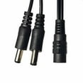 thumbnail image 4 of DC5.5x2.1mm Female to Male Power Splitter Cable for LED Lights and Surveillances Cameras, 4 of 8