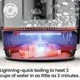 thumbnail image 3 of Chefman Lightning 1.8L Custom-Temp Electric Kettle, 1750W with Tea Infuser - Stainless Steel, New, 3 of 9