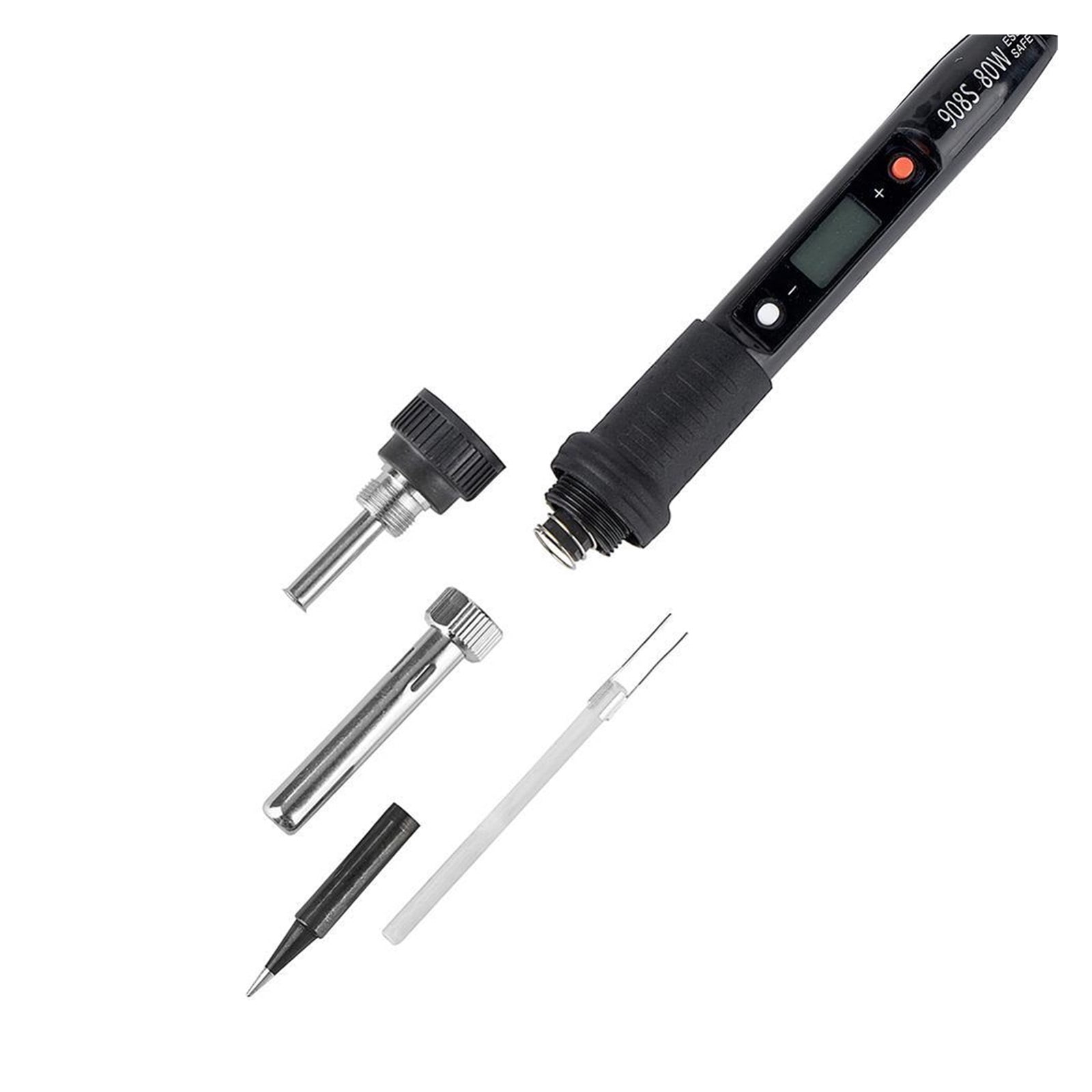Electric Soldering Iron Kit,LCD Digital Welding Pen BGA Soldering Iron,Solder Welder Tip Tin Pencil For Home DIY 80W ,Accurate Temperature Control