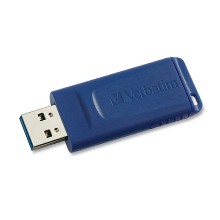 UPC: 0023942972754 | Verbatim VER97275 16GB USB Flash Drive – Blue 1 Each Blue